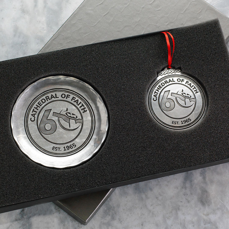 Round Coaster and Ornament Set