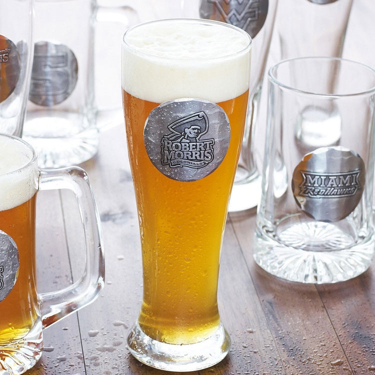 York Pilsner Glass with Medallion