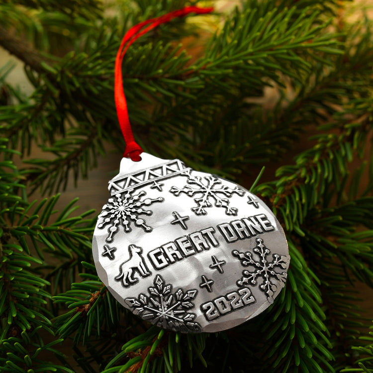 Small Signature Round Ornament