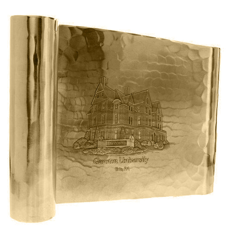 Large Free Standing Scroll Award