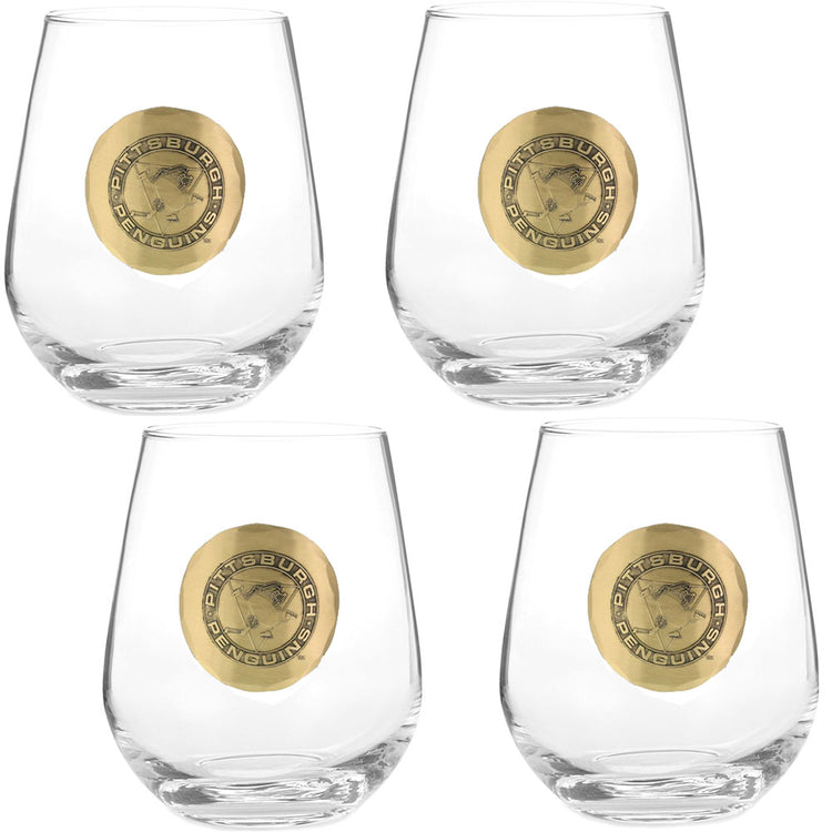 York Stemless Wine Glass Set of 4