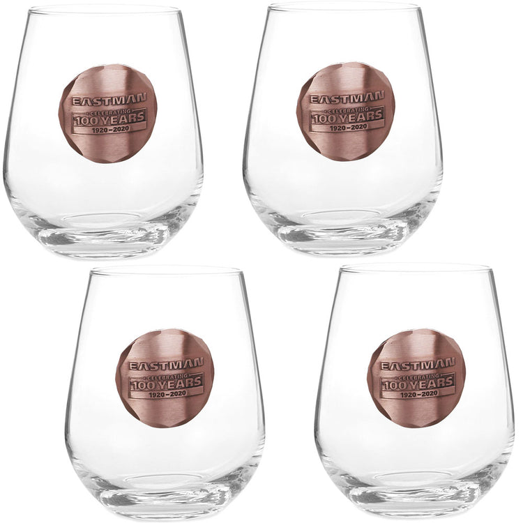 York Stemless Wine Glass Set of 4