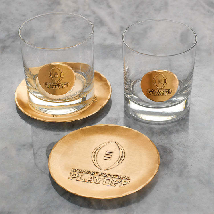 2-Piece Rocks Glass and 2-Piece Coaster Set