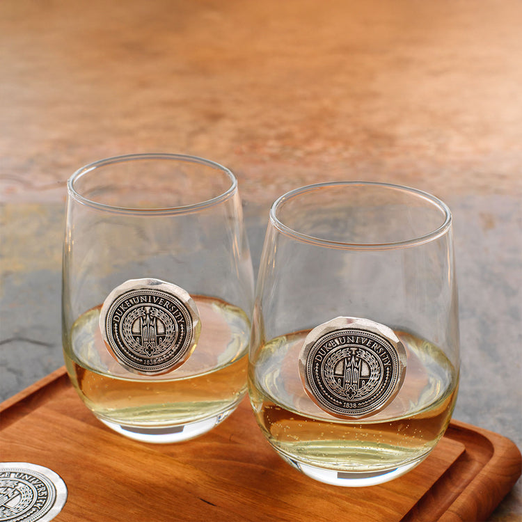 York Stemless Wine Glass Set of 2