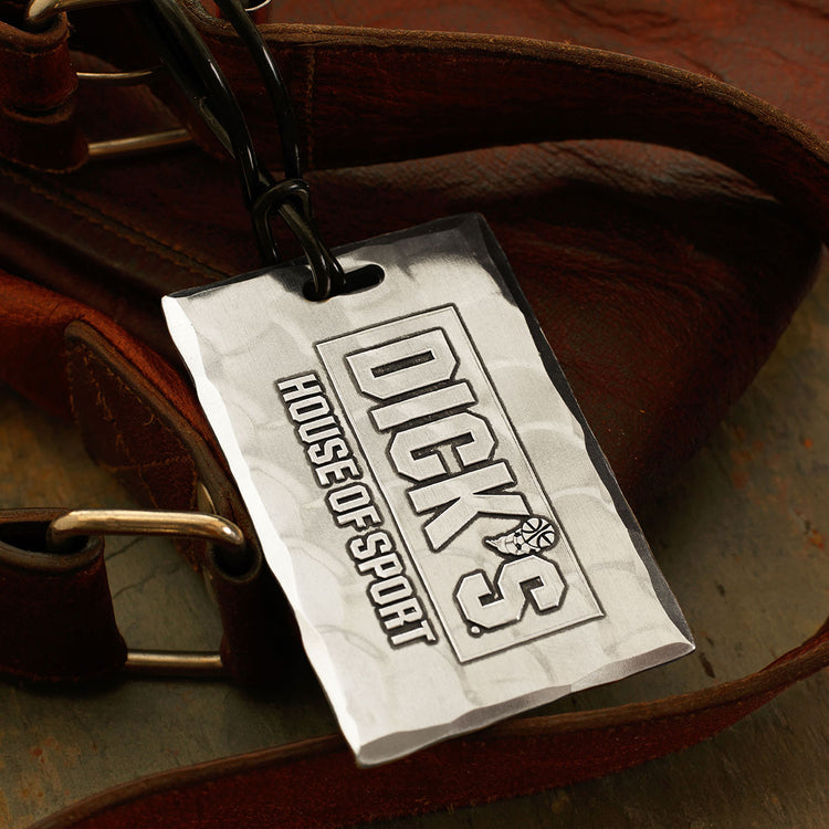 Bag Tag with Leather Cord