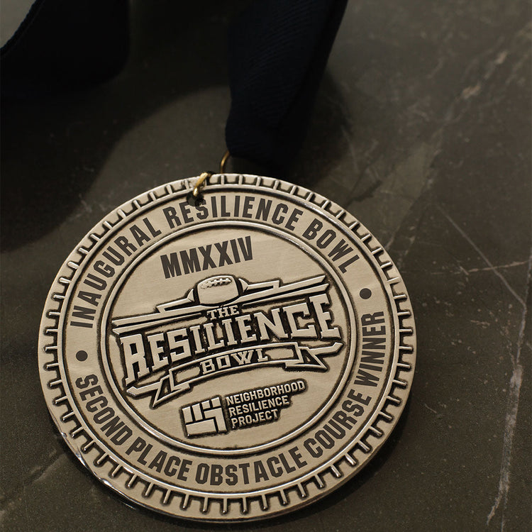 3" Medallion with Neck Ribbon