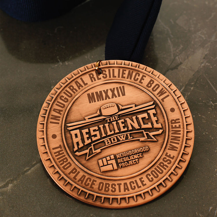 3" Medallion with Neck Ribbon