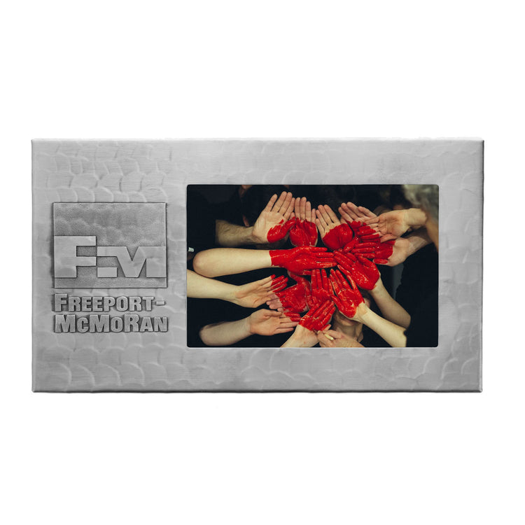 Custom Hammered 4x6 Photo Frame