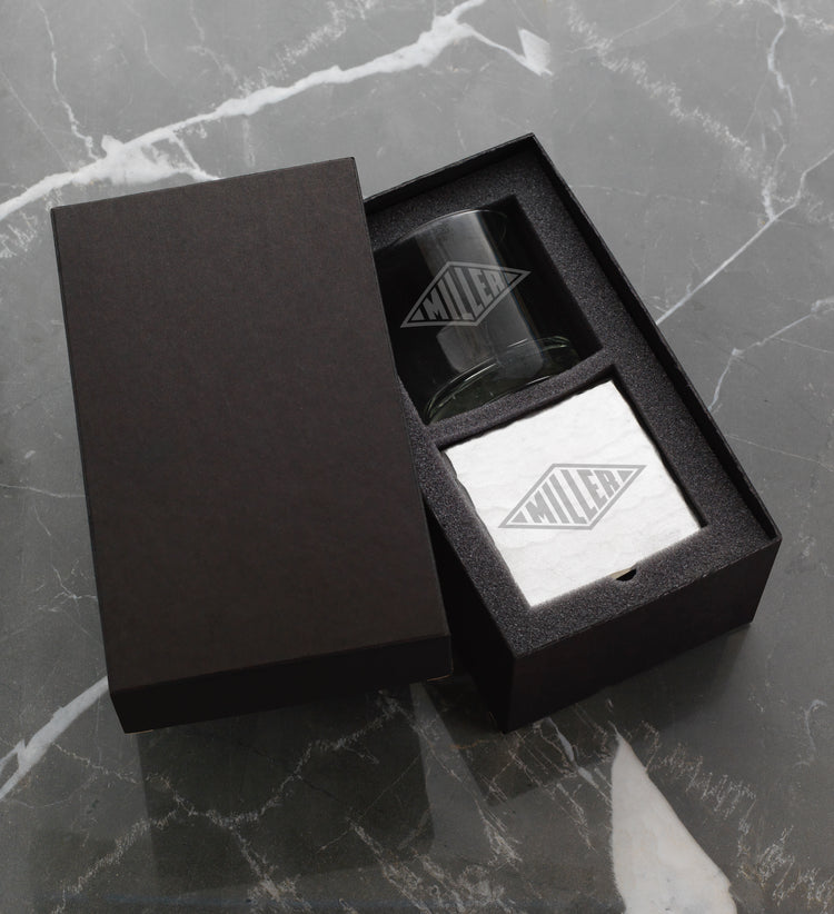 SOHO Single Rocks and Square Coaster Set