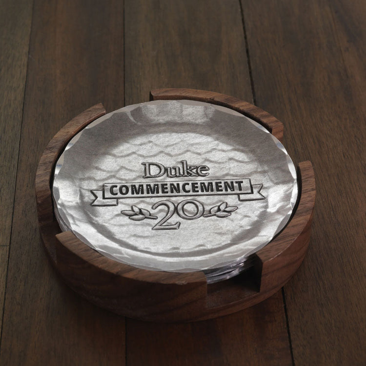 York Round Coaster Set with Stacker