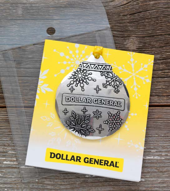 Small Signature Round Ornament