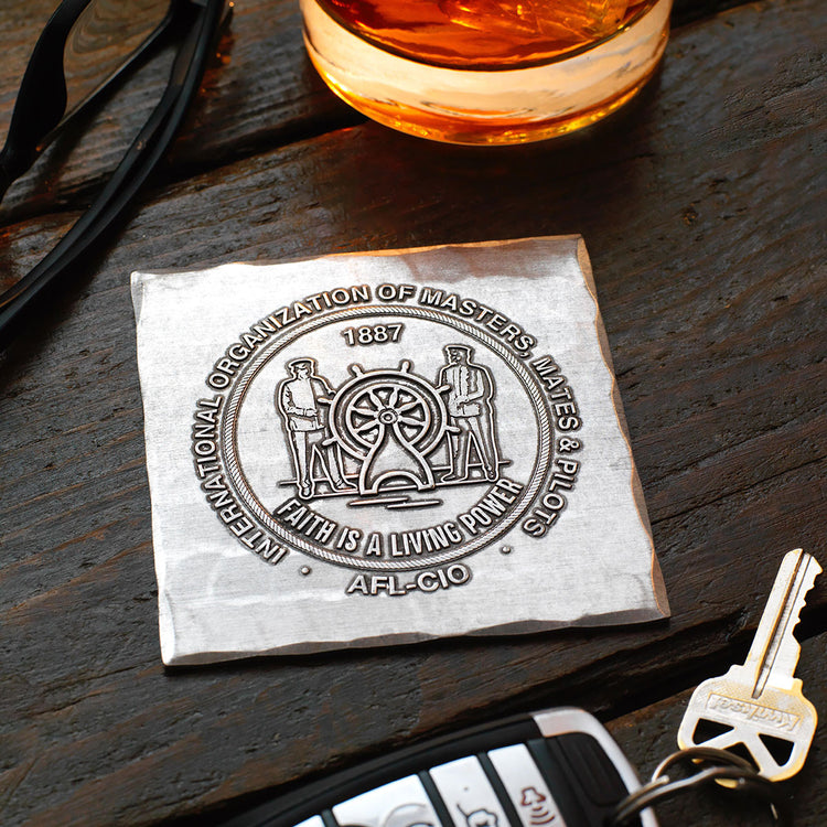 Square Coaster Set with Stacker