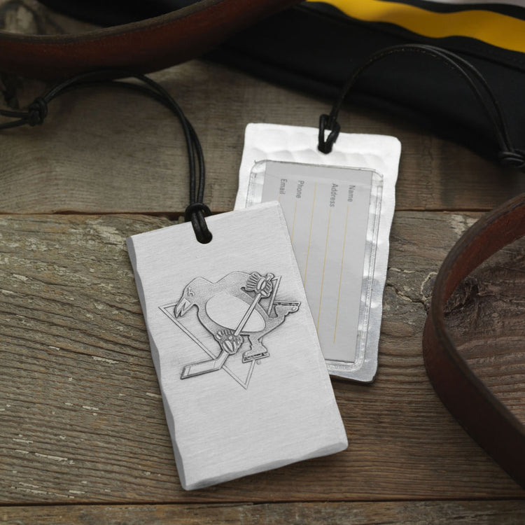 Bag Tag with Leather Cord