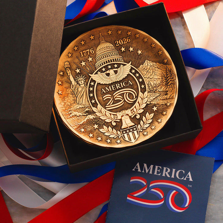 America250 Sea to Shining Sea Coaster with Custom Engraving